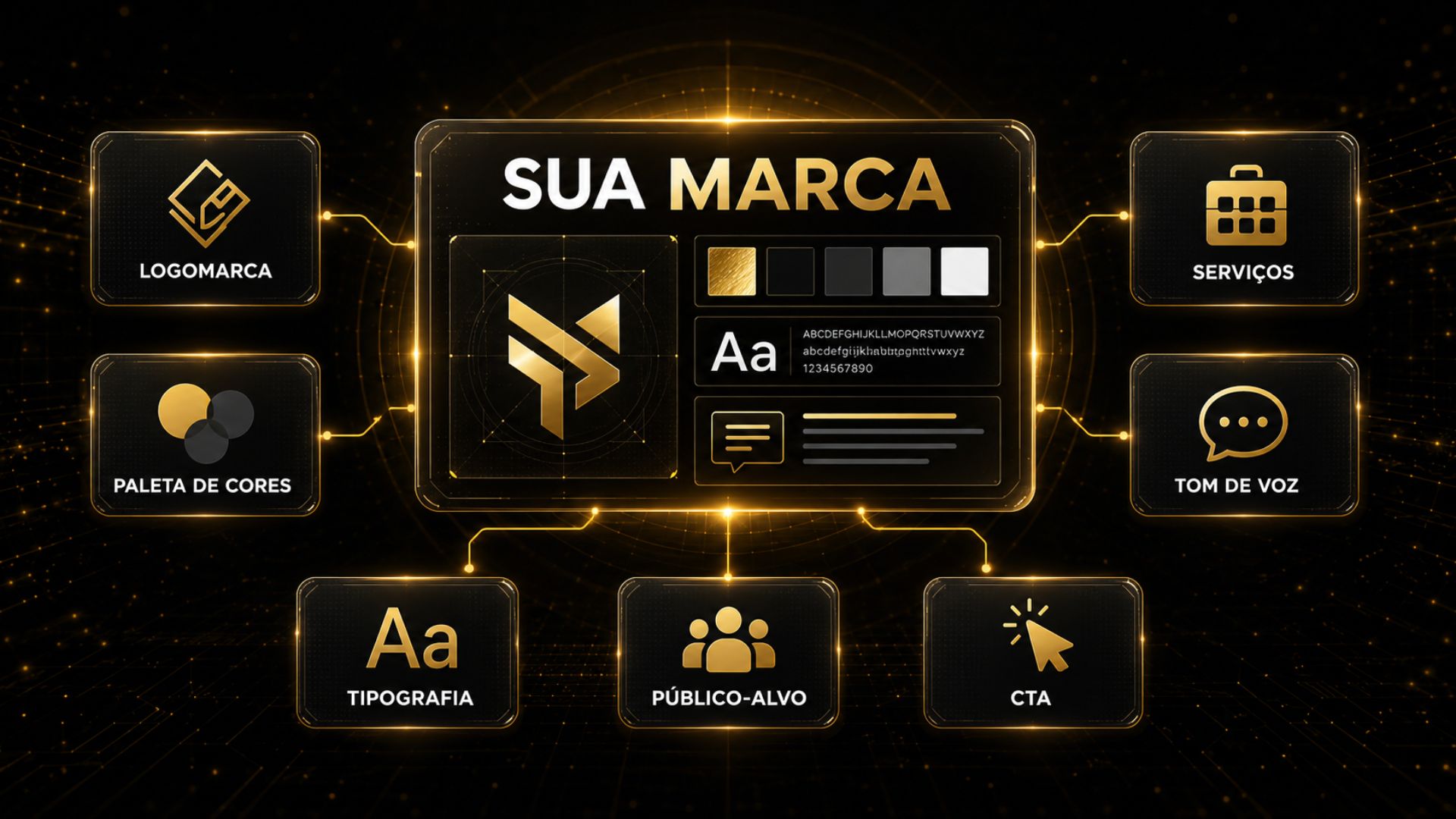 Personalização da marca dentro do PTAK Pronto